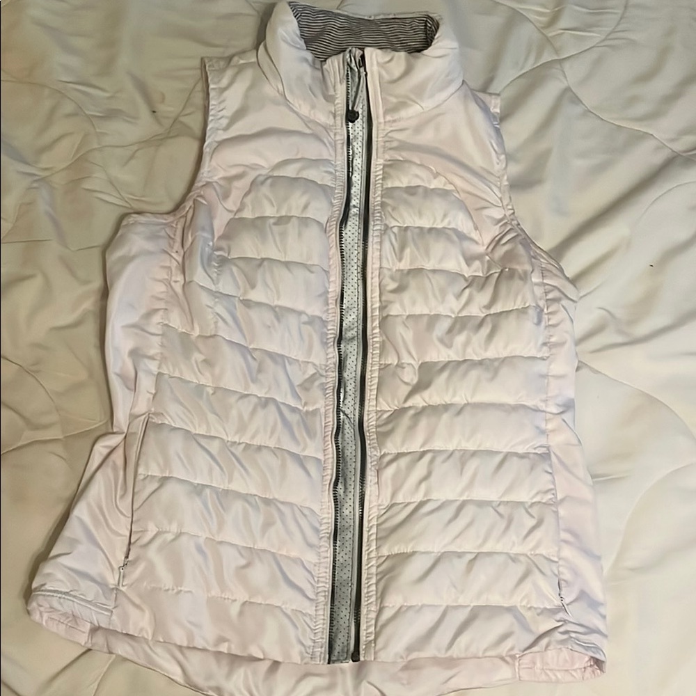 White Puffer Vest